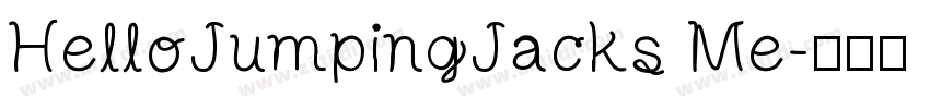 HelloJumpingJacks Me字体转换